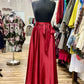 Flowy Satin Maxi Skirt