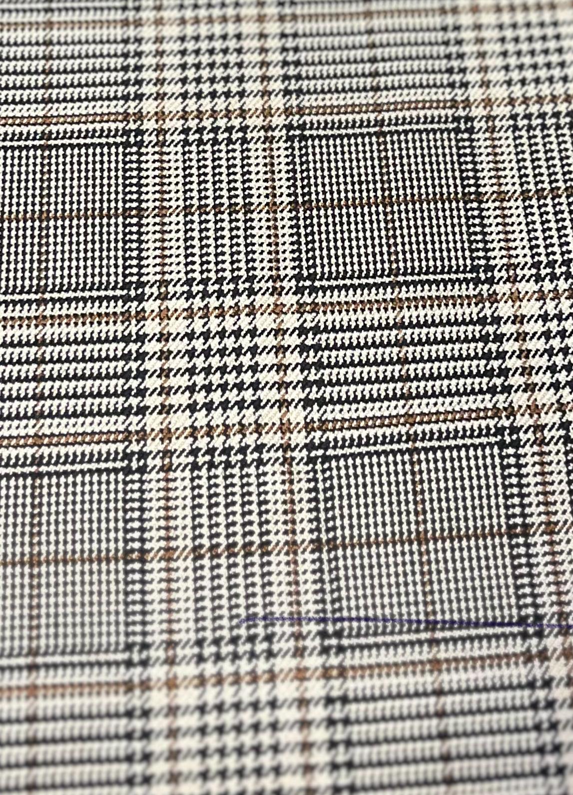 Houndstooth Belted Mini Dress