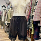 Lace-Trim Drawstring short