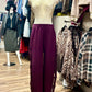 Fringe -Trim Wide-Leg Pant