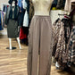Fringe -Trim Wide-Leg Pant