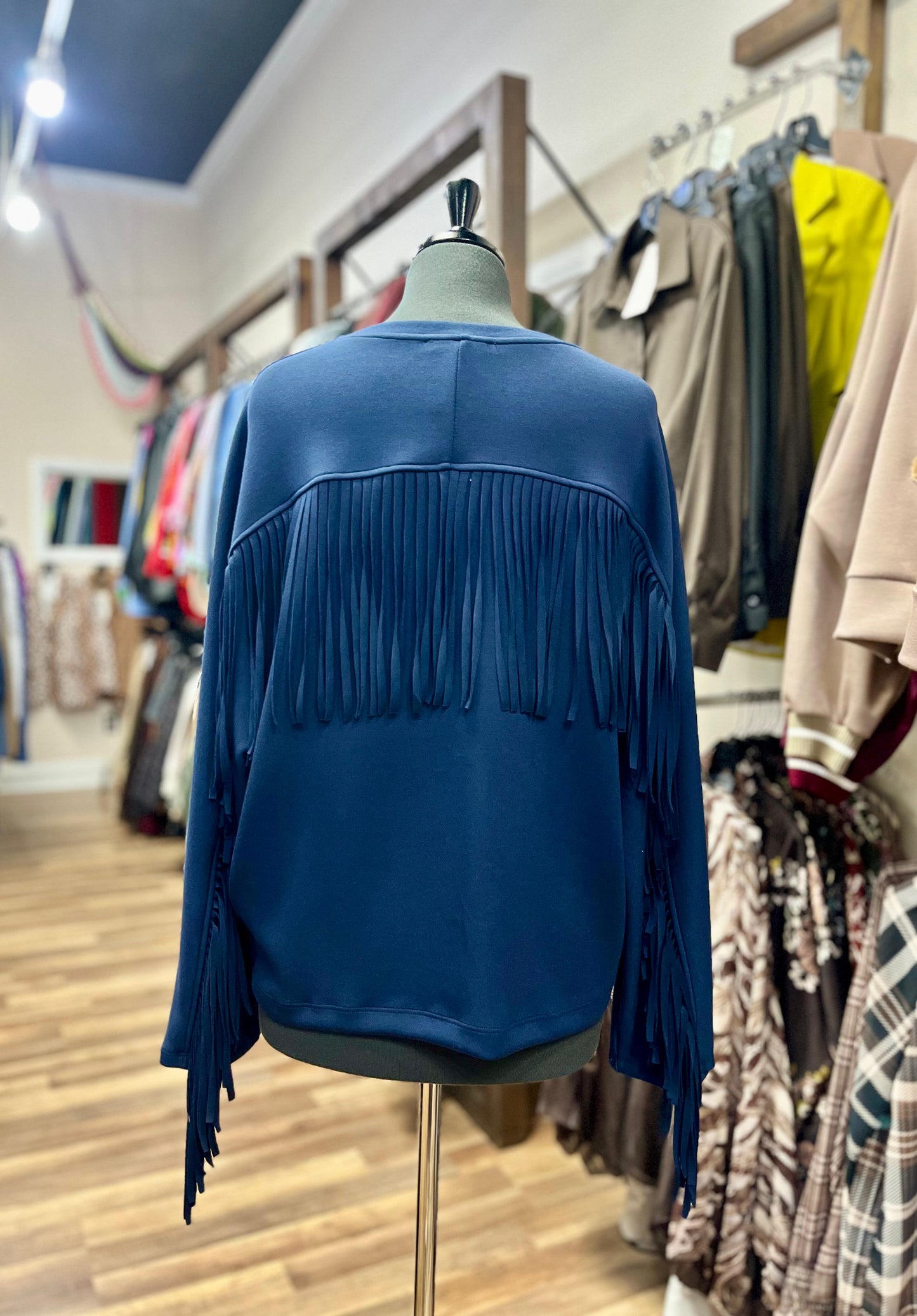 Fringe Detail Sweater