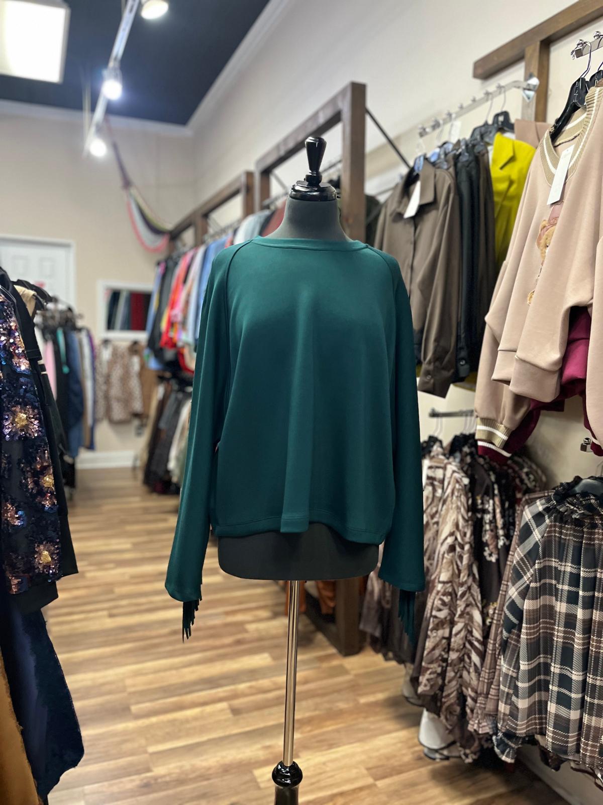 Fringe Detail Sweater