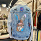 Denim Jacket Graphic Back Appliqué