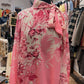 Floral Tie-Neck Blouse
