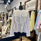 Ruffled Striped Blouse
