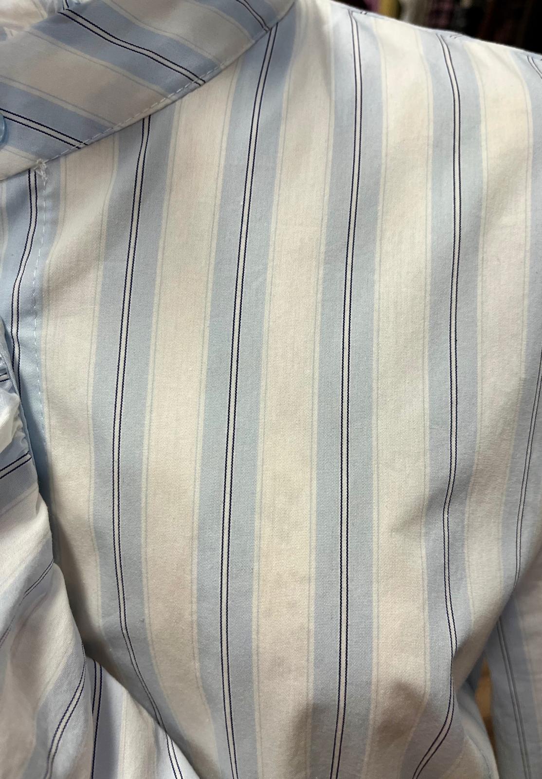 Stripe Ruffle Two- Piece Set