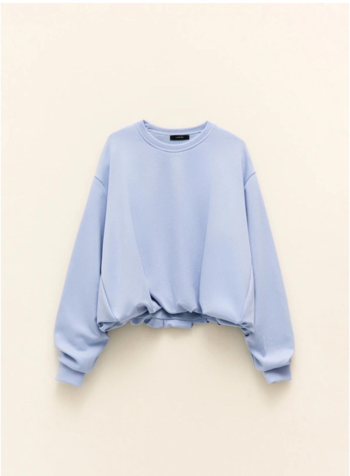 Balloon Hem Sweater