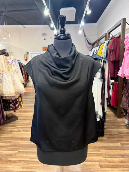 Cowl Neck Sleeveless Top