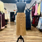 Suede Midi Skirt