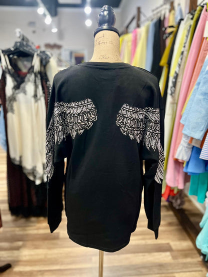 Cristal Wing Pullover