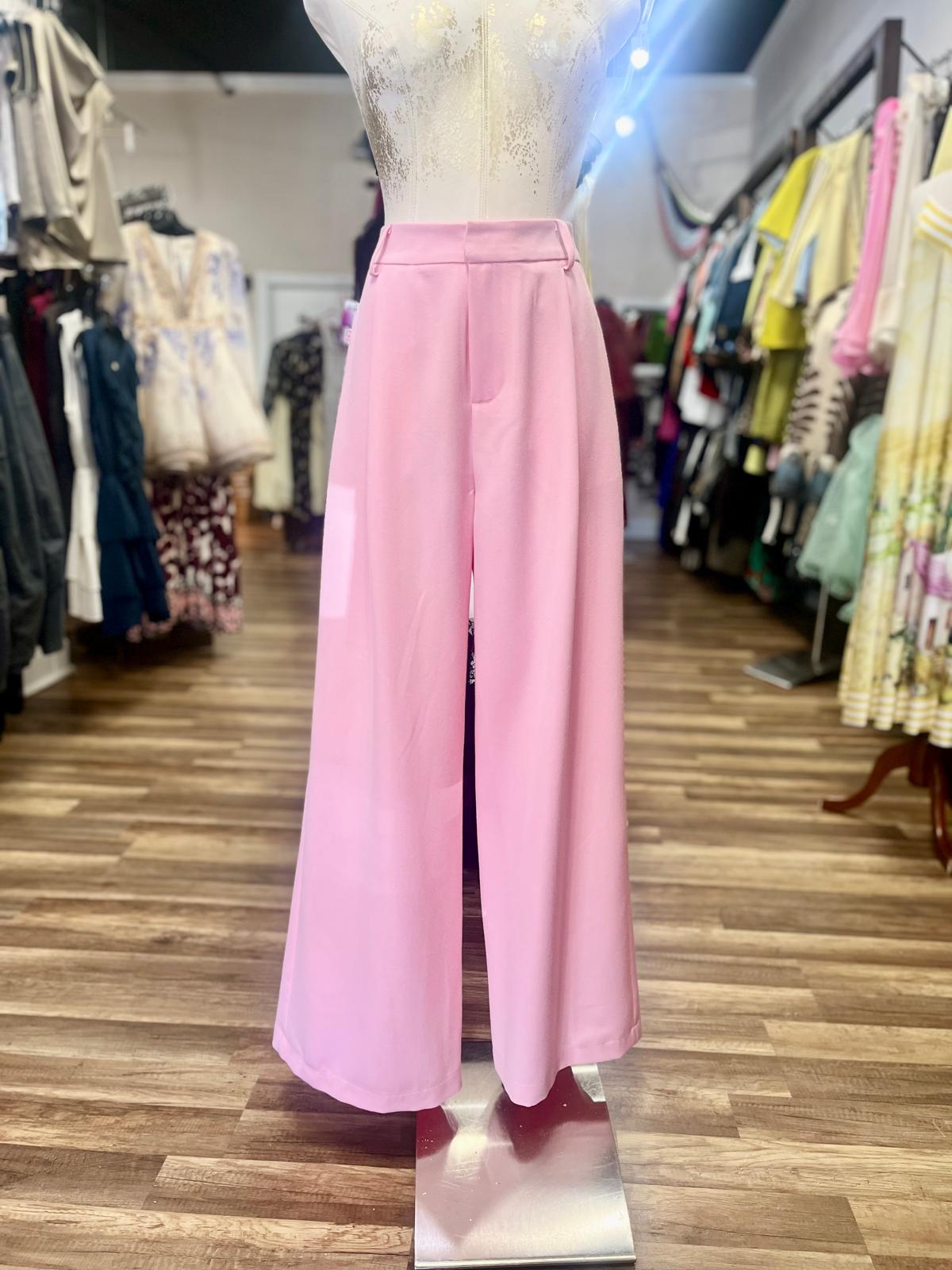 High-Waisted Wide-Leg Pant