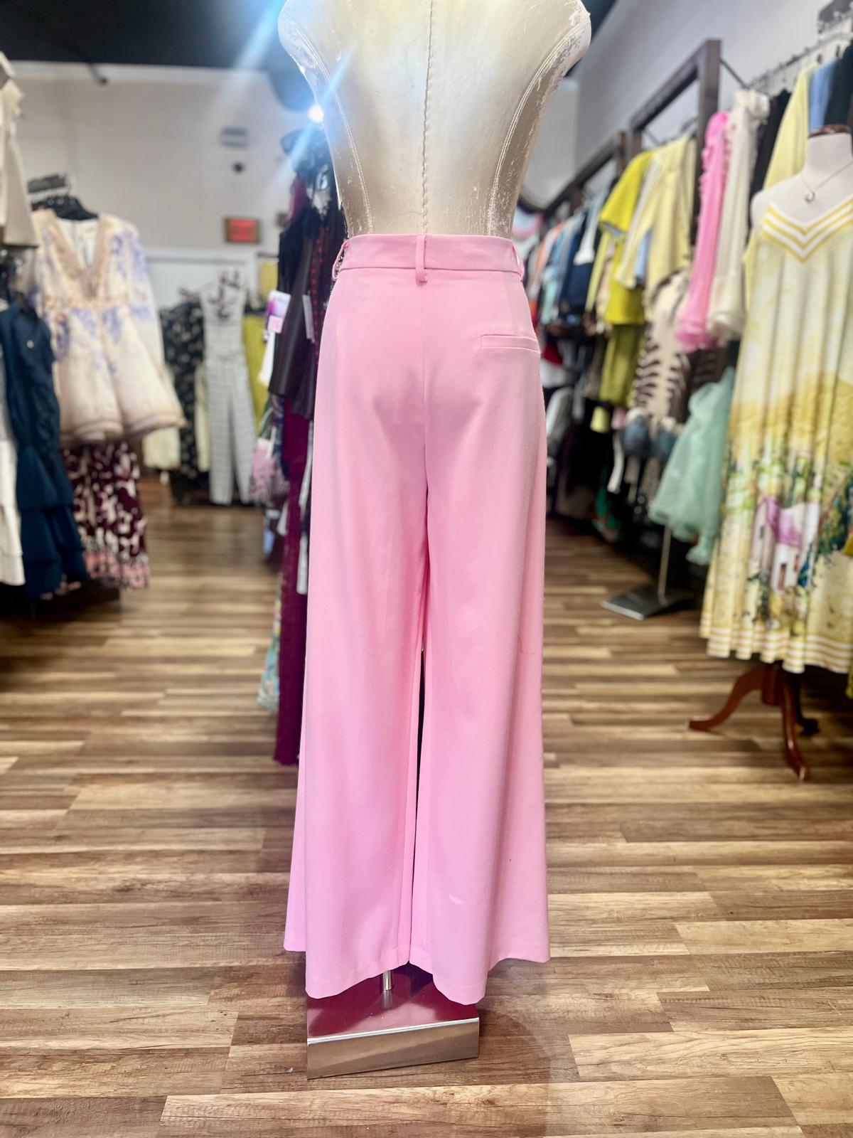 High-Waisted Wide-Leg Pant