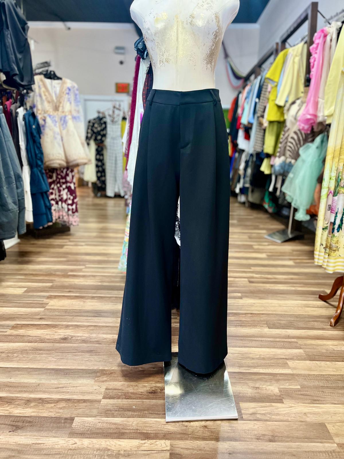 High-Waisted Wide-Leg Pant