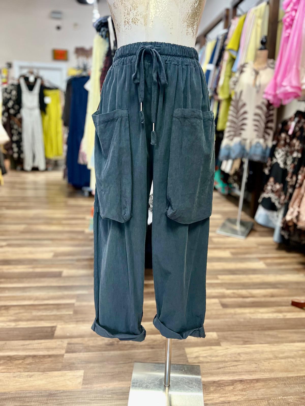 COTTON PANTS WITH POCKETS