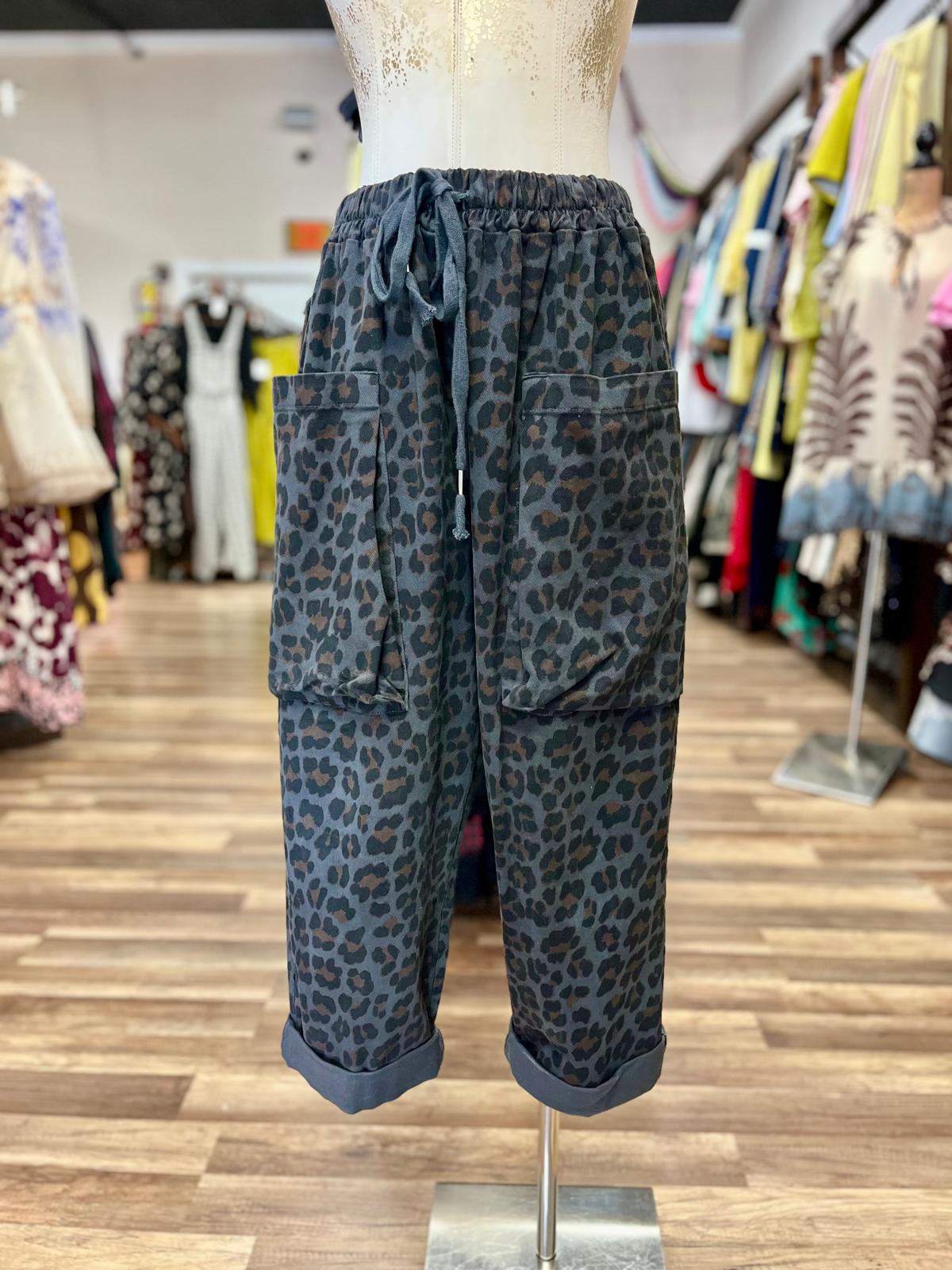 COTTON PANTS WITH POCKETS