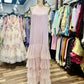 Lace Tiered Maxi Dress