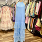 Lace Tiered Maxi Dress