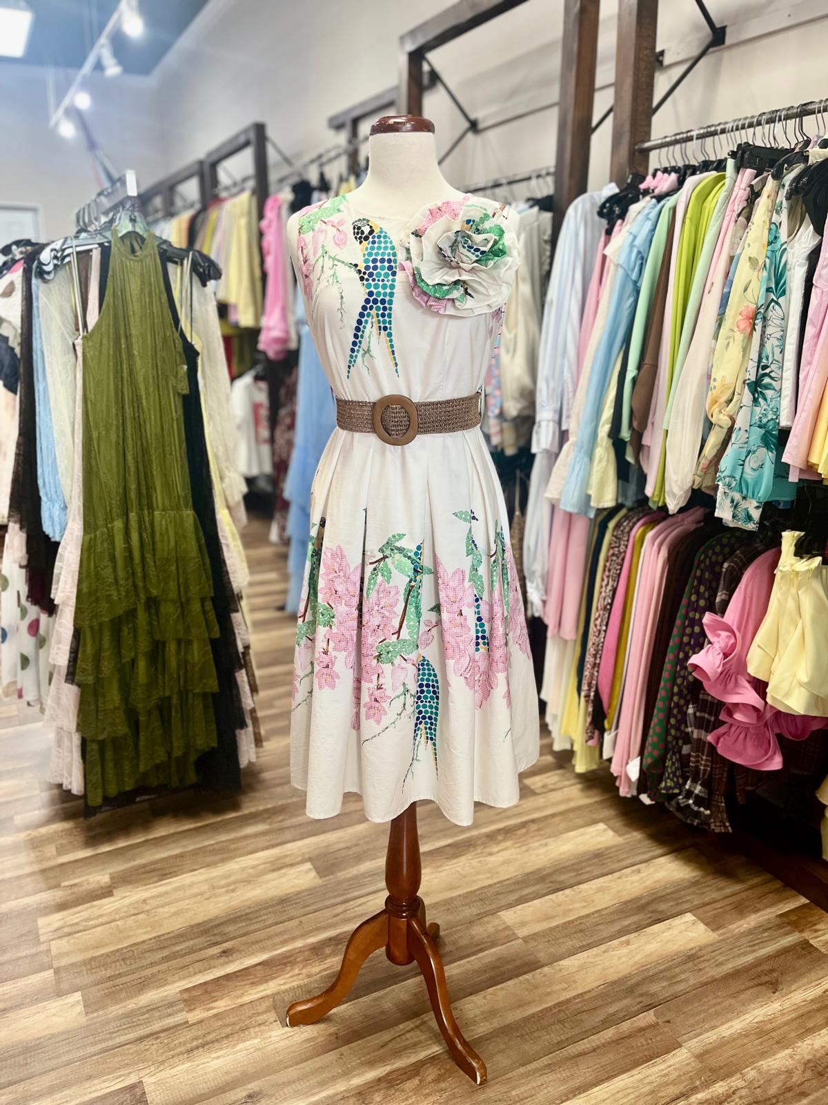 Floral Dress 3D Flower