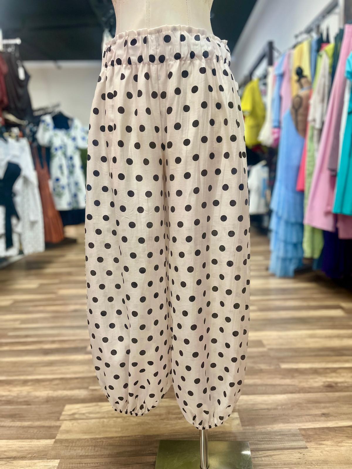 Polka Dot Balloon Pant