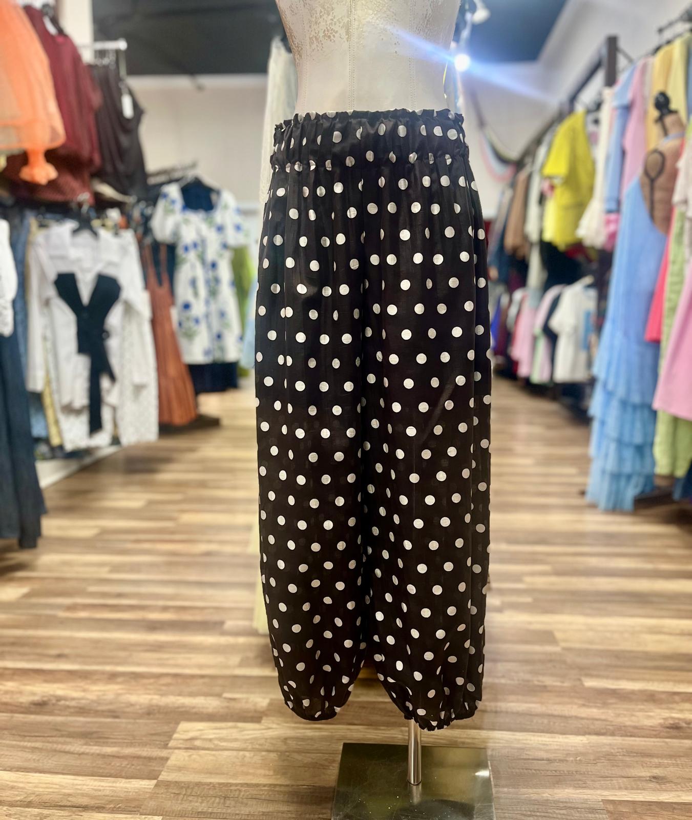 Polka Dot Balloon Pant