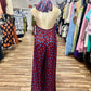 Polka Dot Halter Jumpsuit