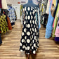 Strapless Polka Dot Dress