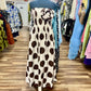 Strapless Polka Dot Dress
