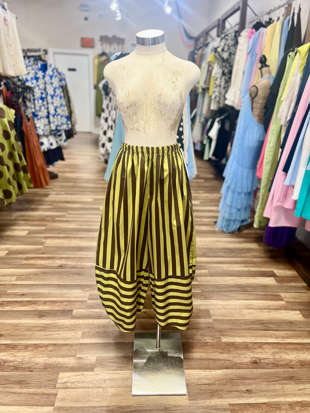 Stripe Balloon Pant