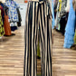Striped Wide-Leg Pants