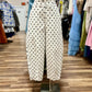 Polka Dot Barrel Pant