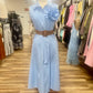 Sleeveless Shirt Dress