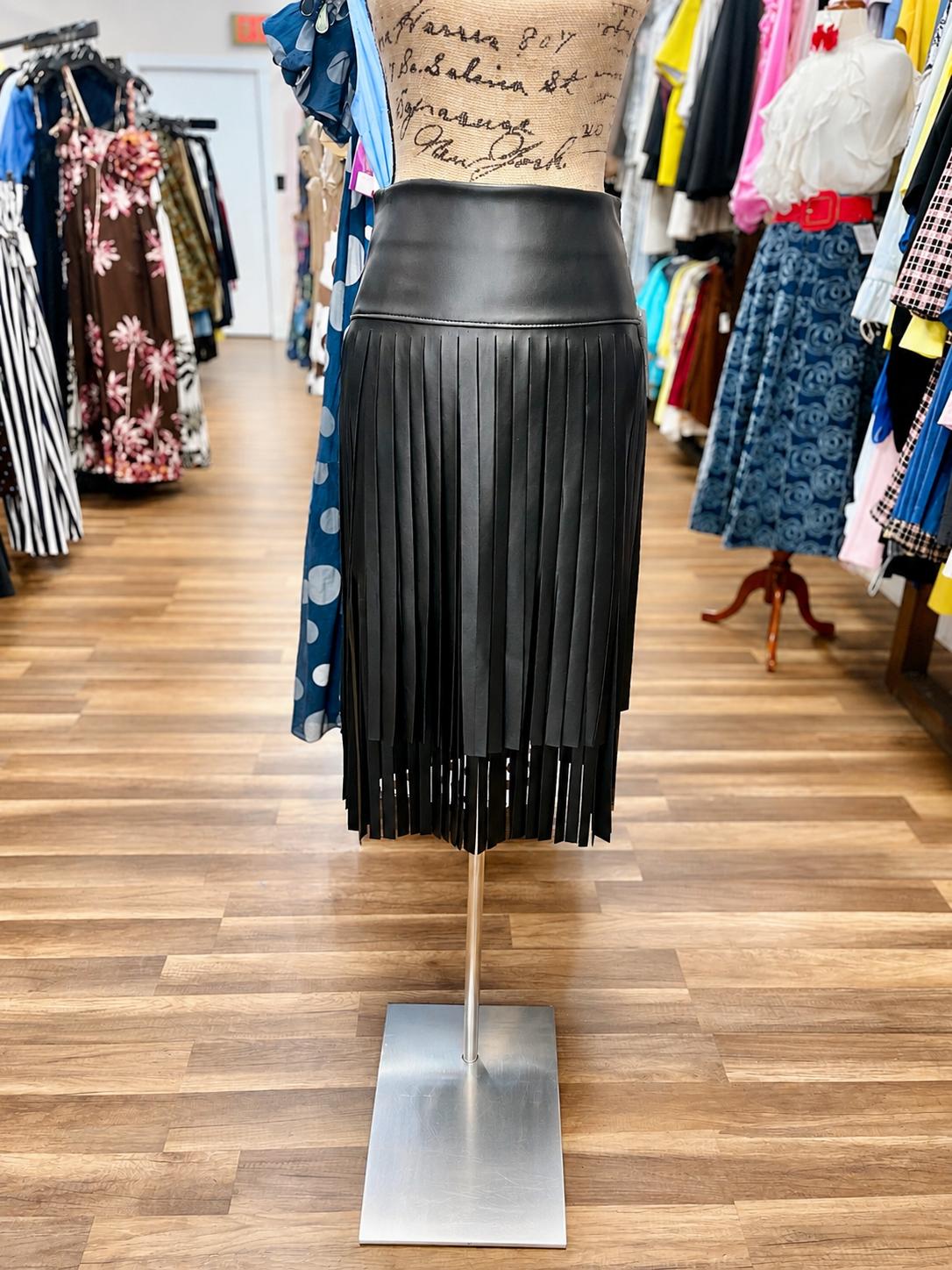 Fringed Skirt