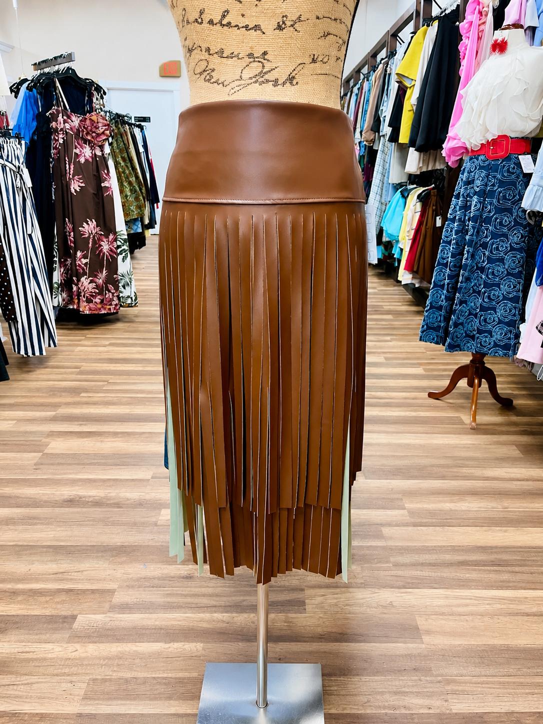 Fringed Skirt