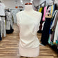 One-Shoulder Linen Top