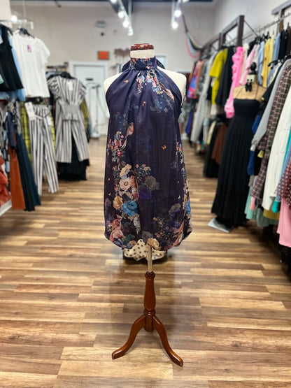 Floral Halter Dress