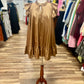 Ruffle Sleeve Shift Dress