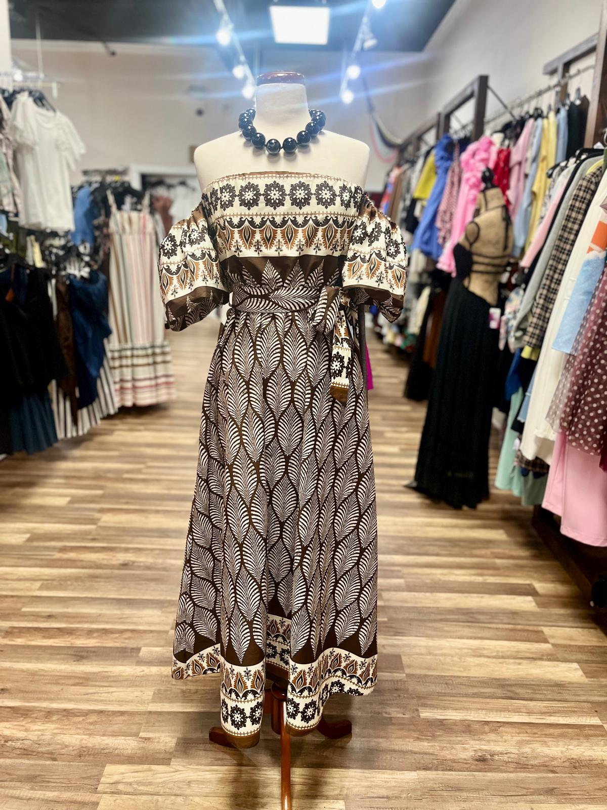 Boho Chic Midi Dress