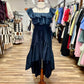 Ruffle High -Low Dress