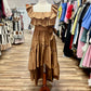 Ruffle High -Low Dress