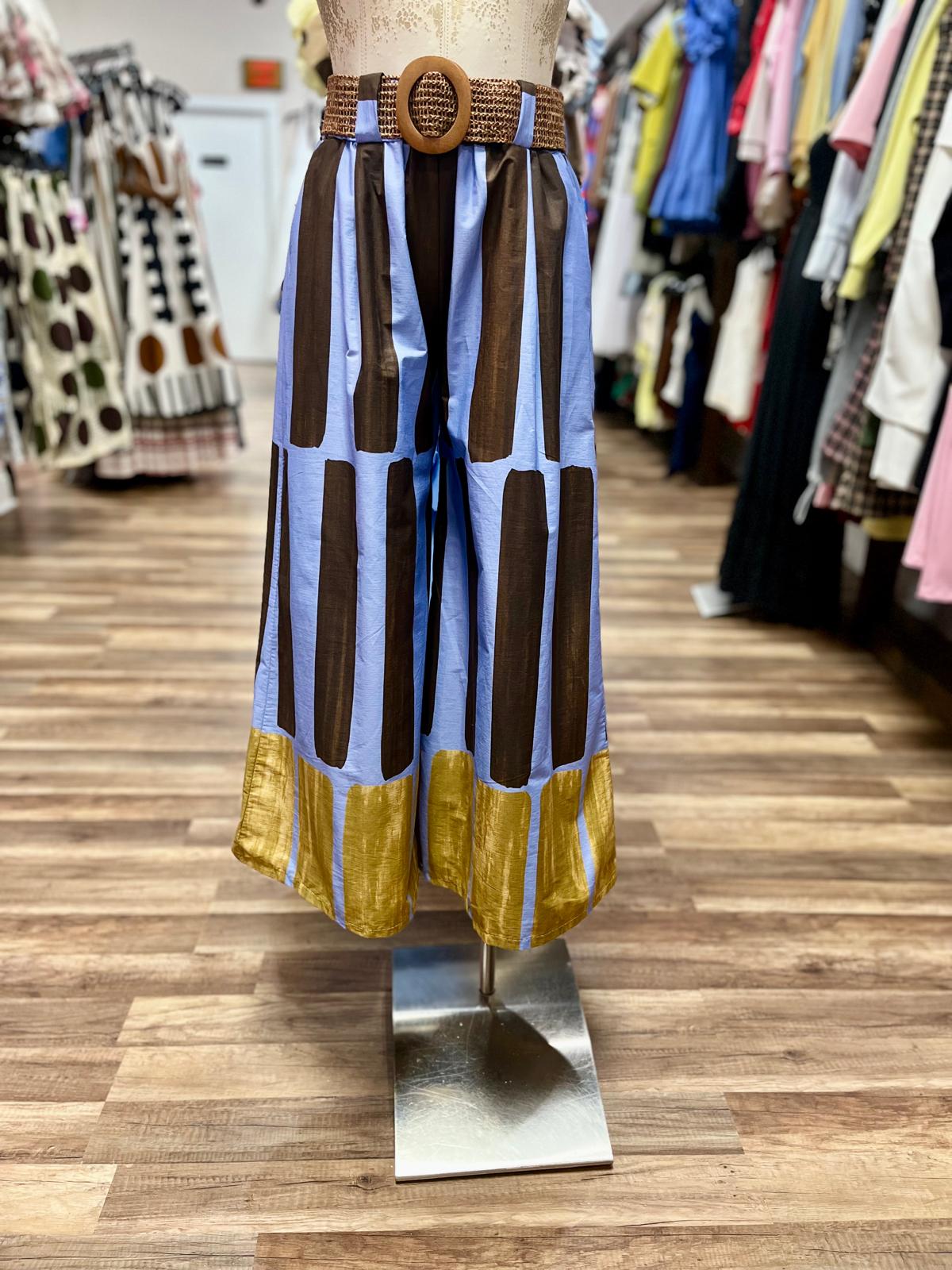 Striped Culottes