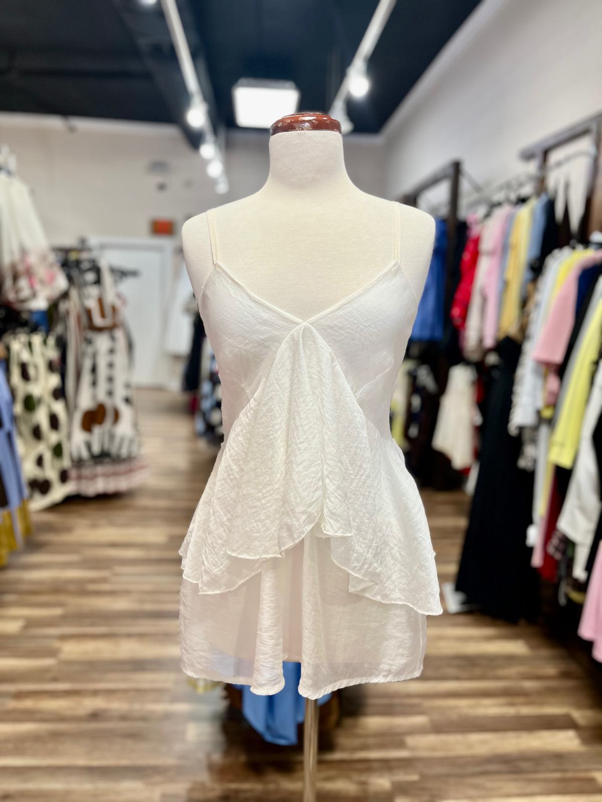 Flounce Cami Top