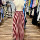 Striped Wide-Leg Pant