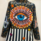 Eye Print Blazer
