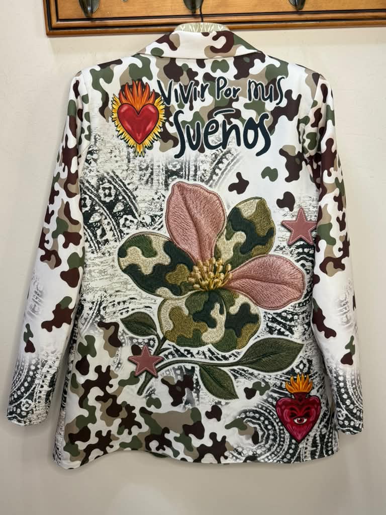 Camo Heart Blazer