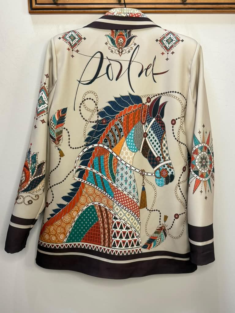 Boho Horse Blazer