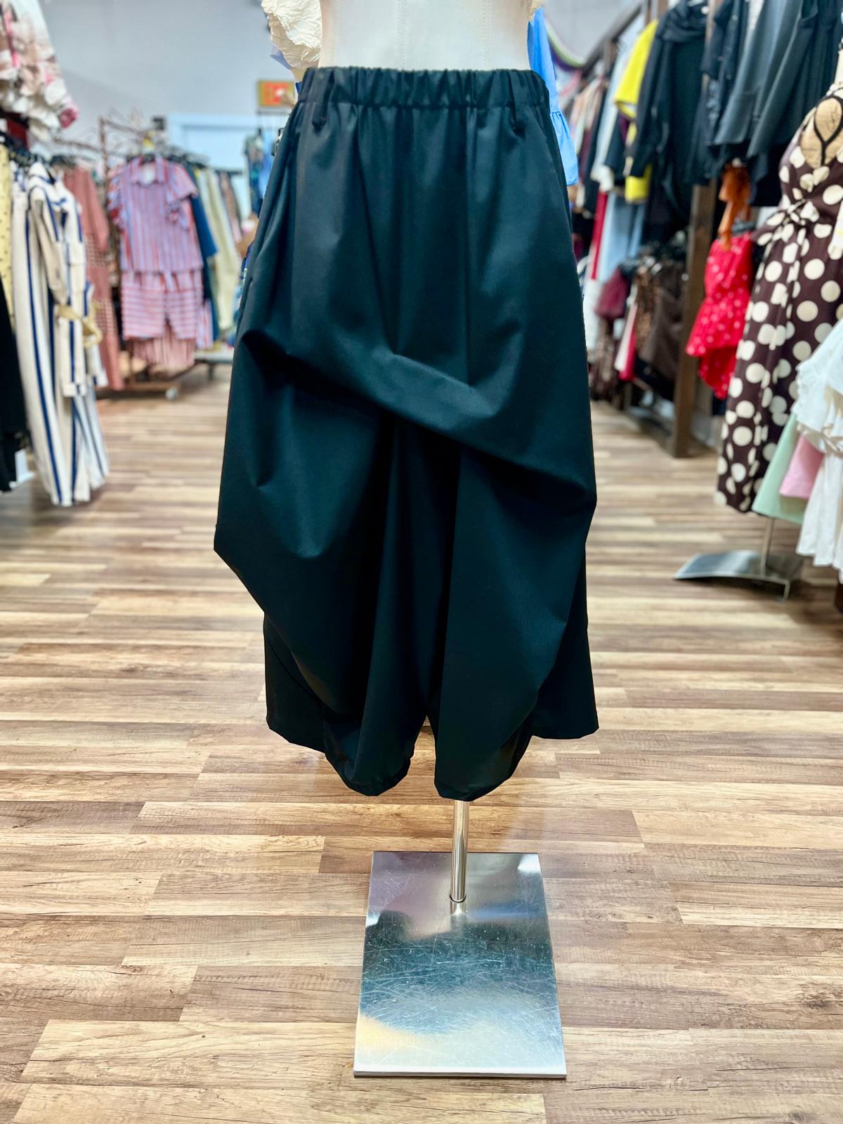 Asymmetrical Skort Pants