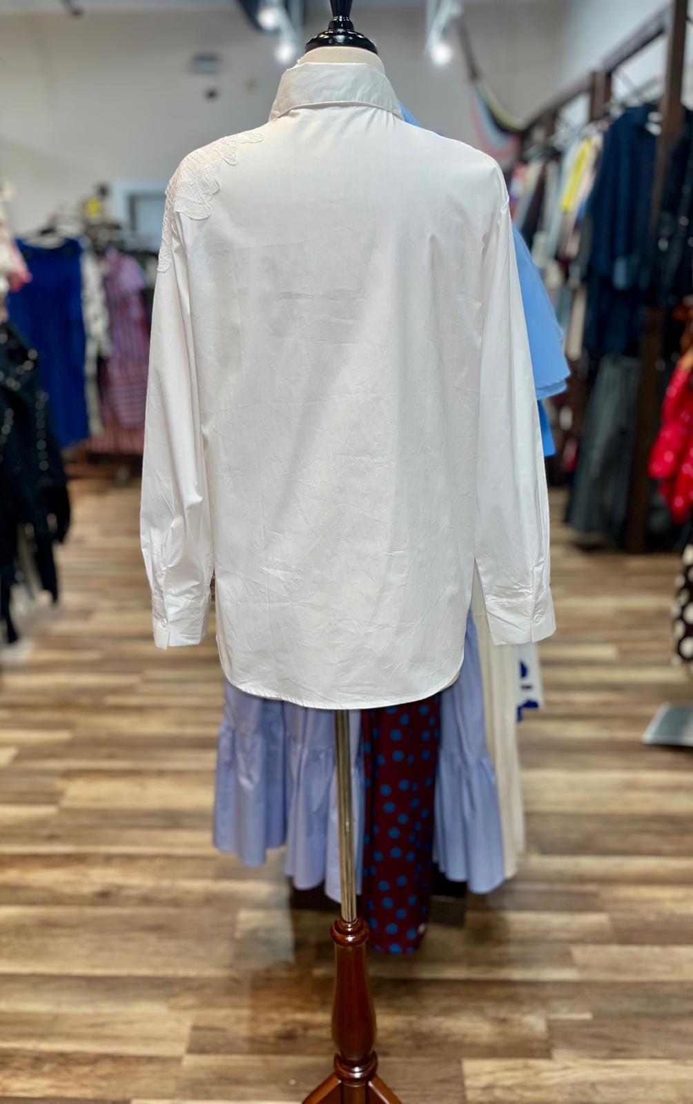Embroidered Detail Shirt
