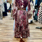 Printed Midi Dress