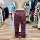Paisley Print Pants